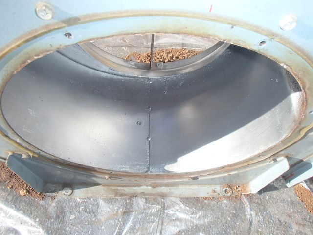 排気ファン ケーシング清掃後 排気ファン ケーシング清掃後