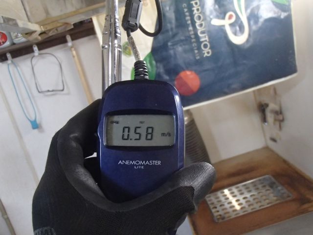 風速測定 作業前 風速測定 作業前